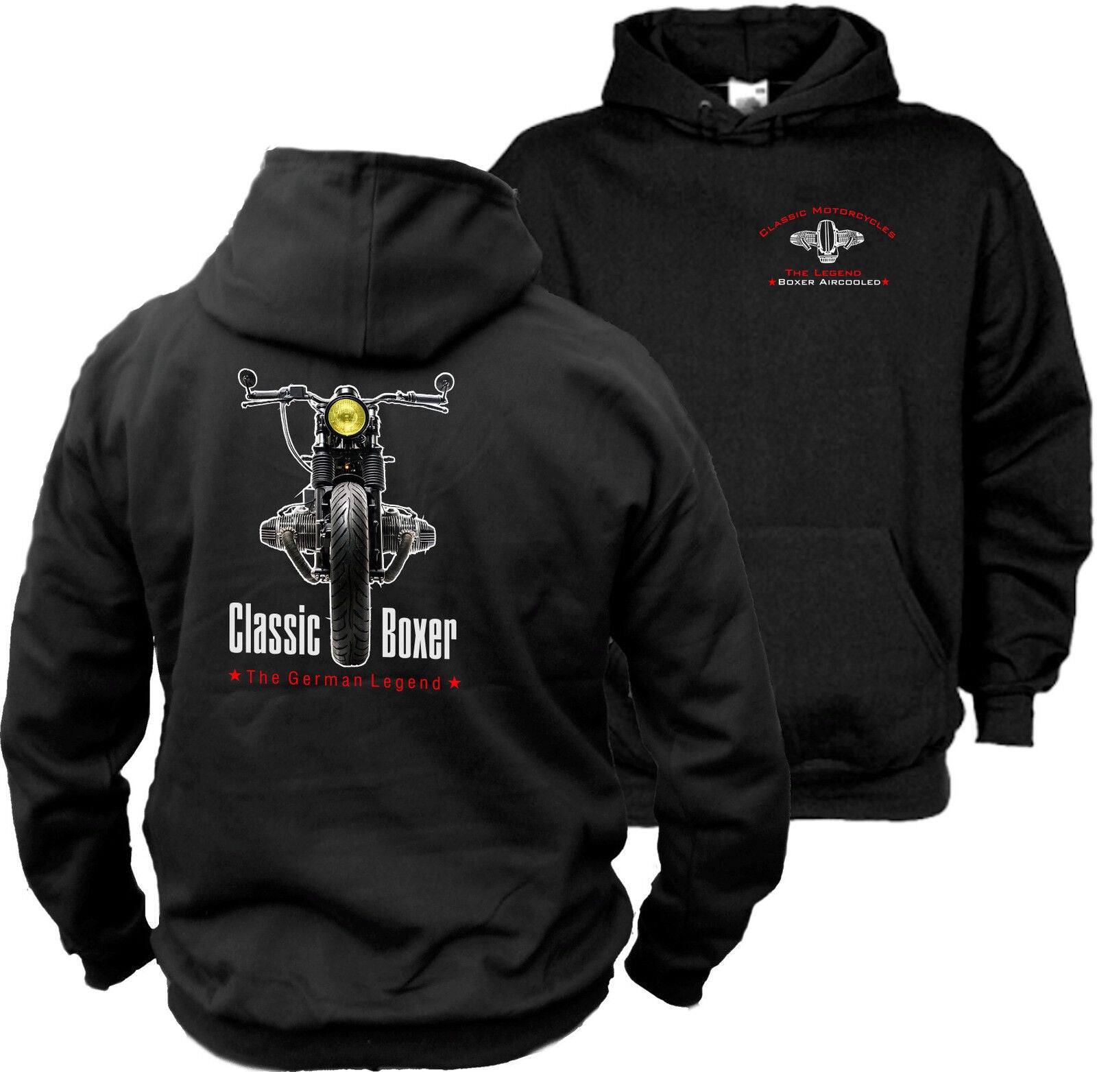 Classic Motorbike BMW Boxer Hoodie