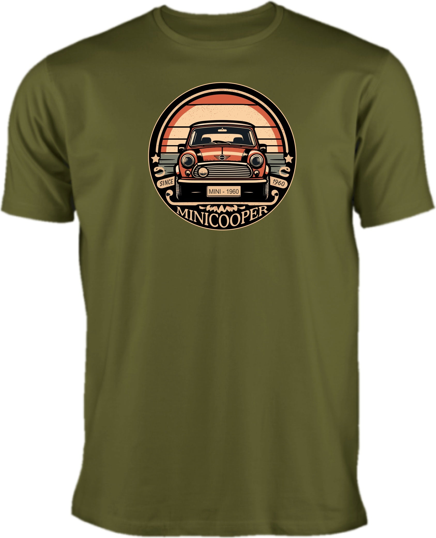 Mini Cooper T-Shirt olive