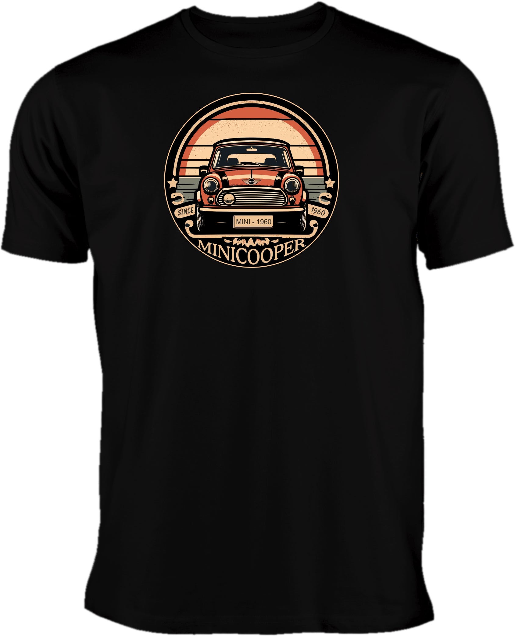 Mini Cooper T-Shirt schwarz