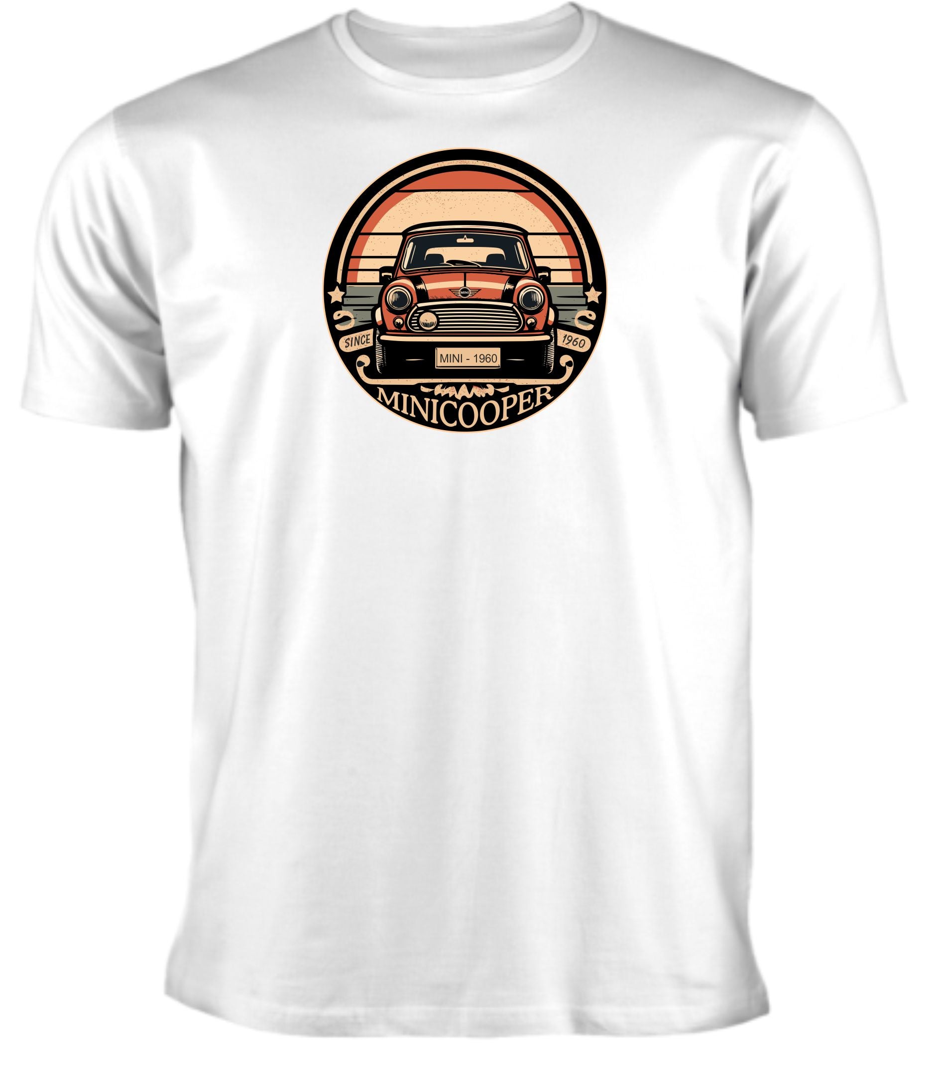 Mini Cooper T-Shirt weiß