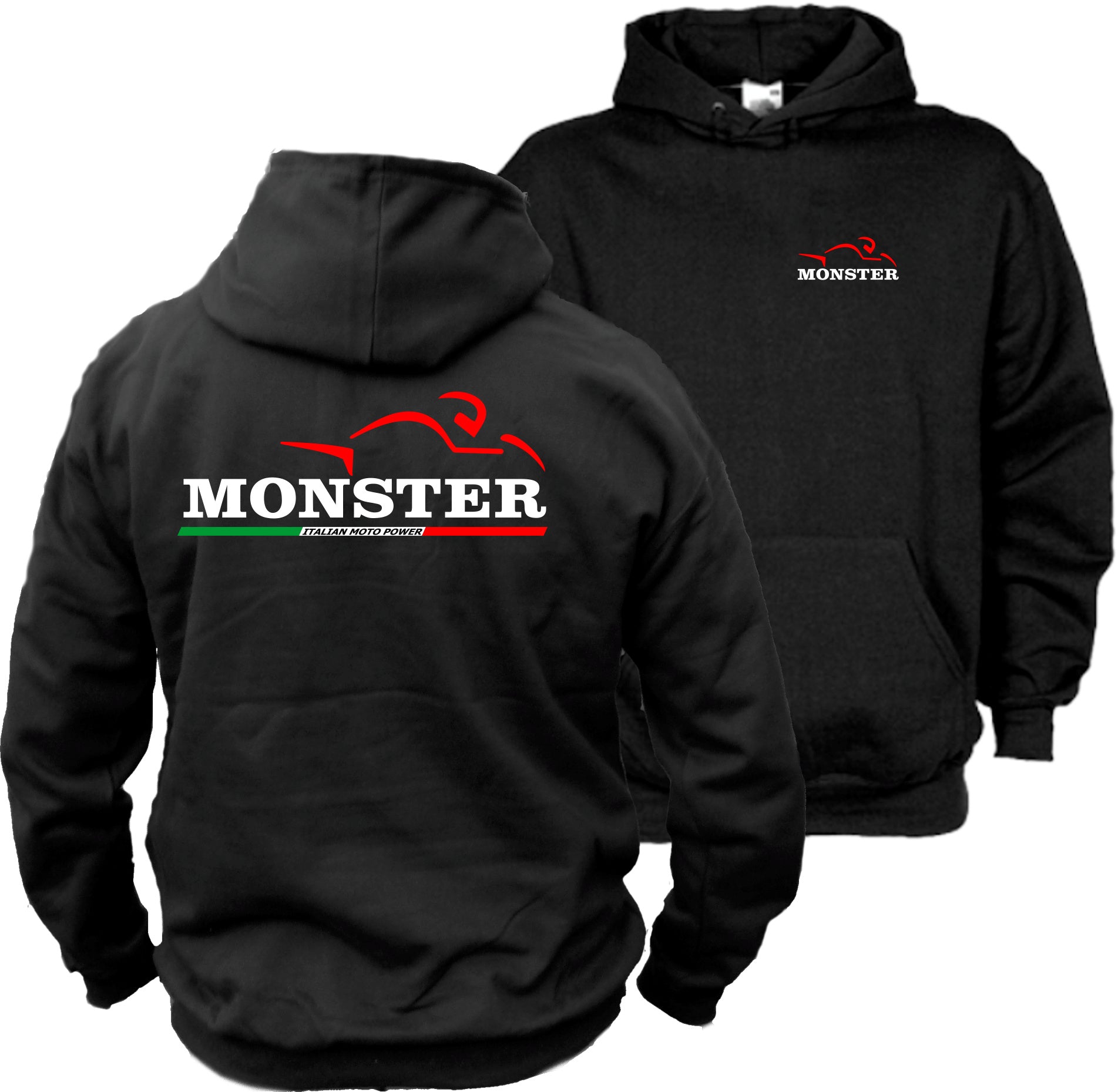 Ducati Monster Kapuzenpullover  Hoodie -  Kapuzenpullover
