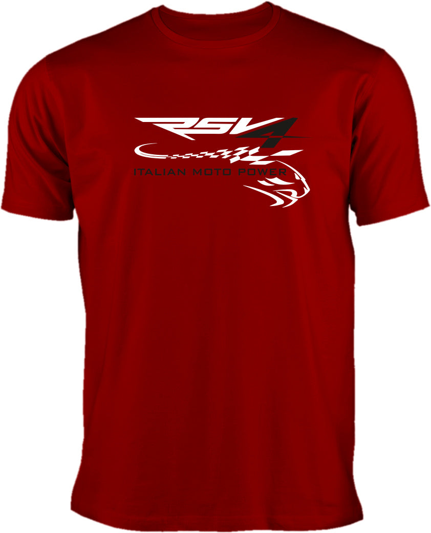 Aprilia  RSV4 T-Shirt  rot