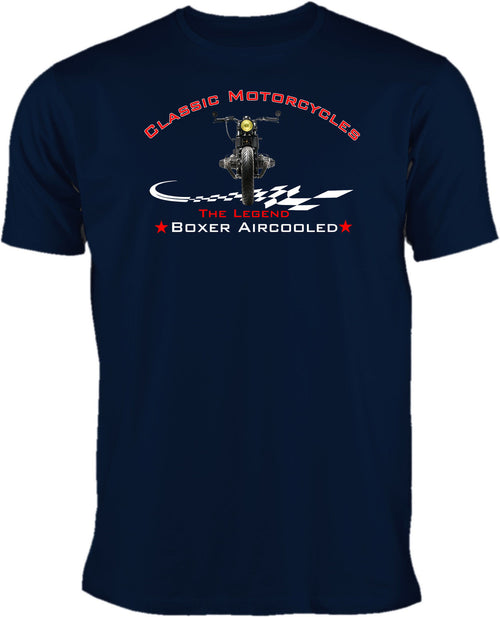 BMW Boxer Twin T-Shirt  blau