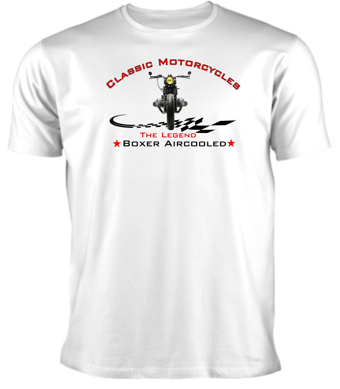BMW Boxer Twin T-Shirt  weiß