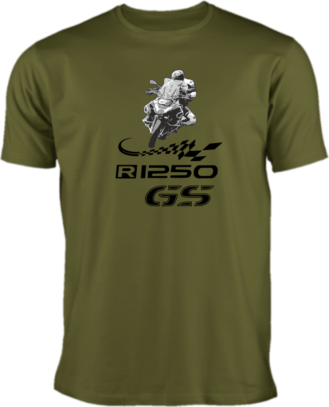 BMW R1250 GS olives T-Shirt