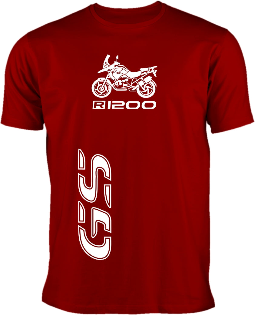 BMW R1200 GS T-Shirt rot