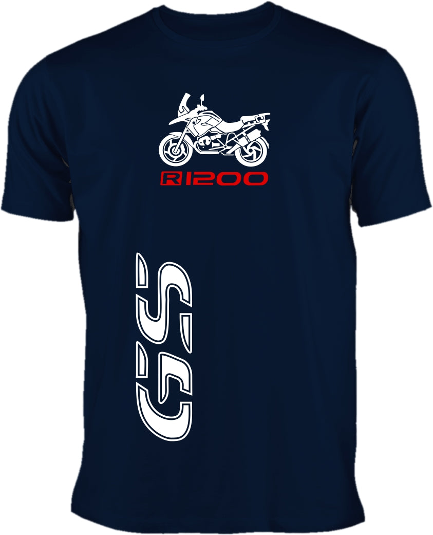 BMW R1200 GS T-Shirt blau