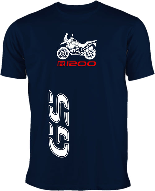 BMW R1200 GS T-Shirt blau