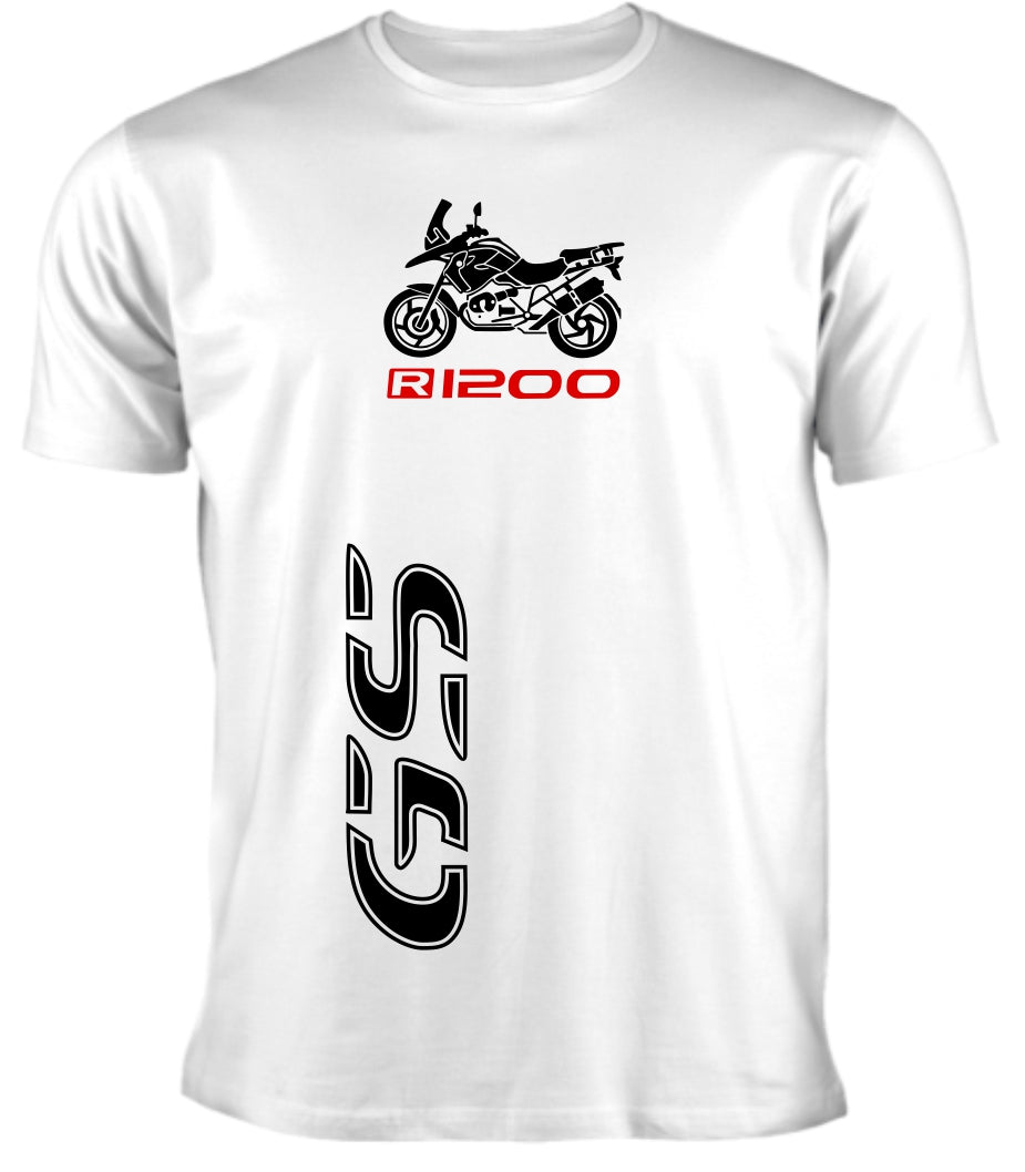 BMW R1200 GS T-Shirt weiß