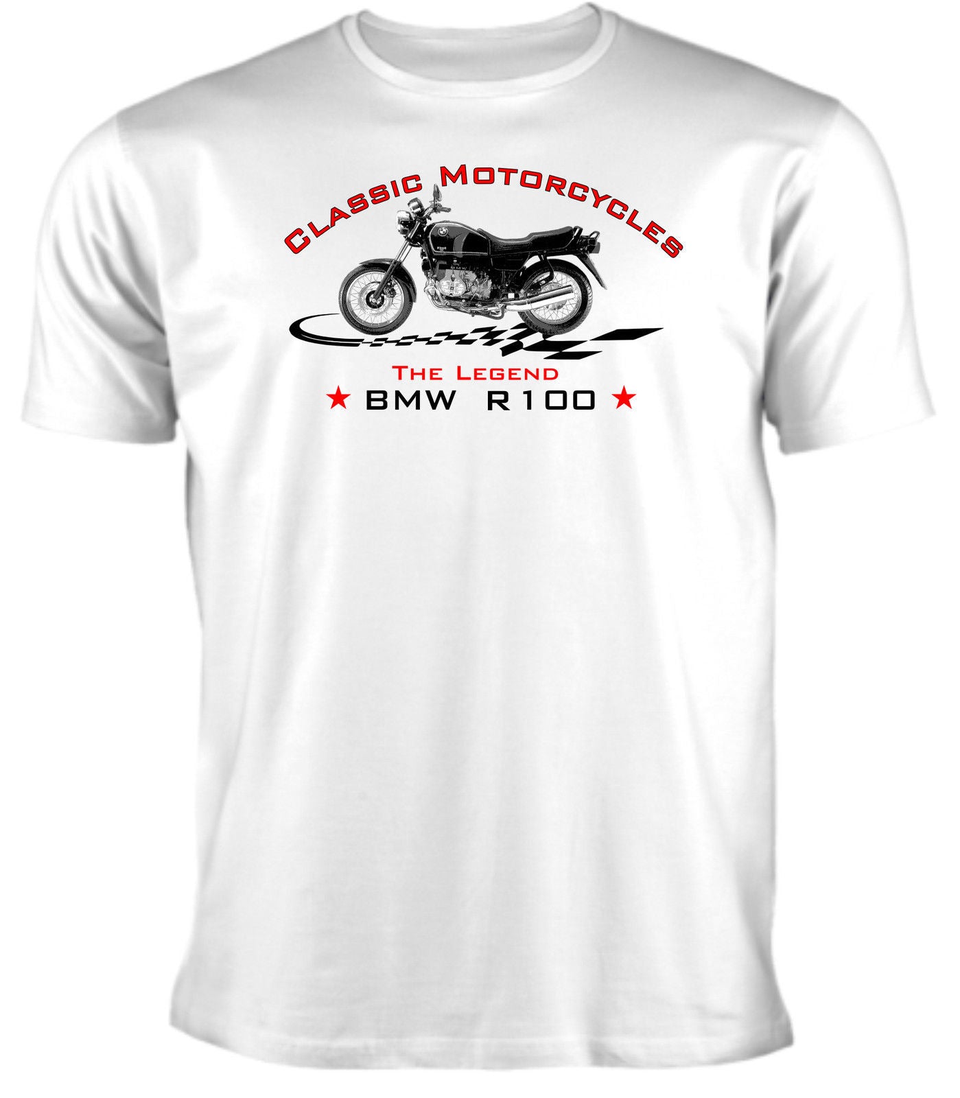 BMW R 100 T-Shirt  weiß