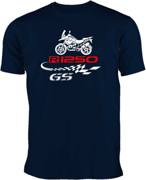 BMW R1250 GS T-Shirt blau