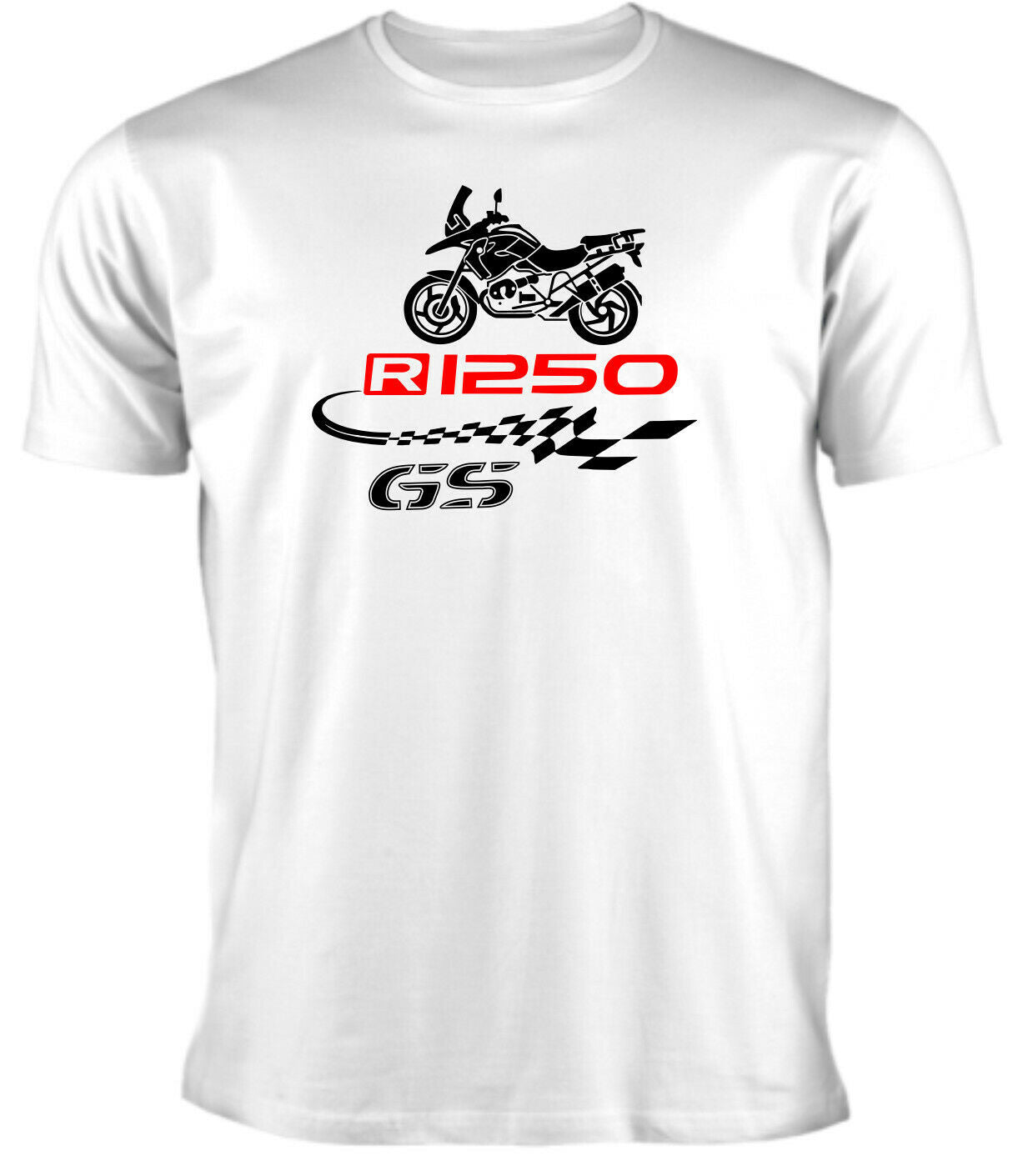 BMW R1250 GS T-Shirt weiß