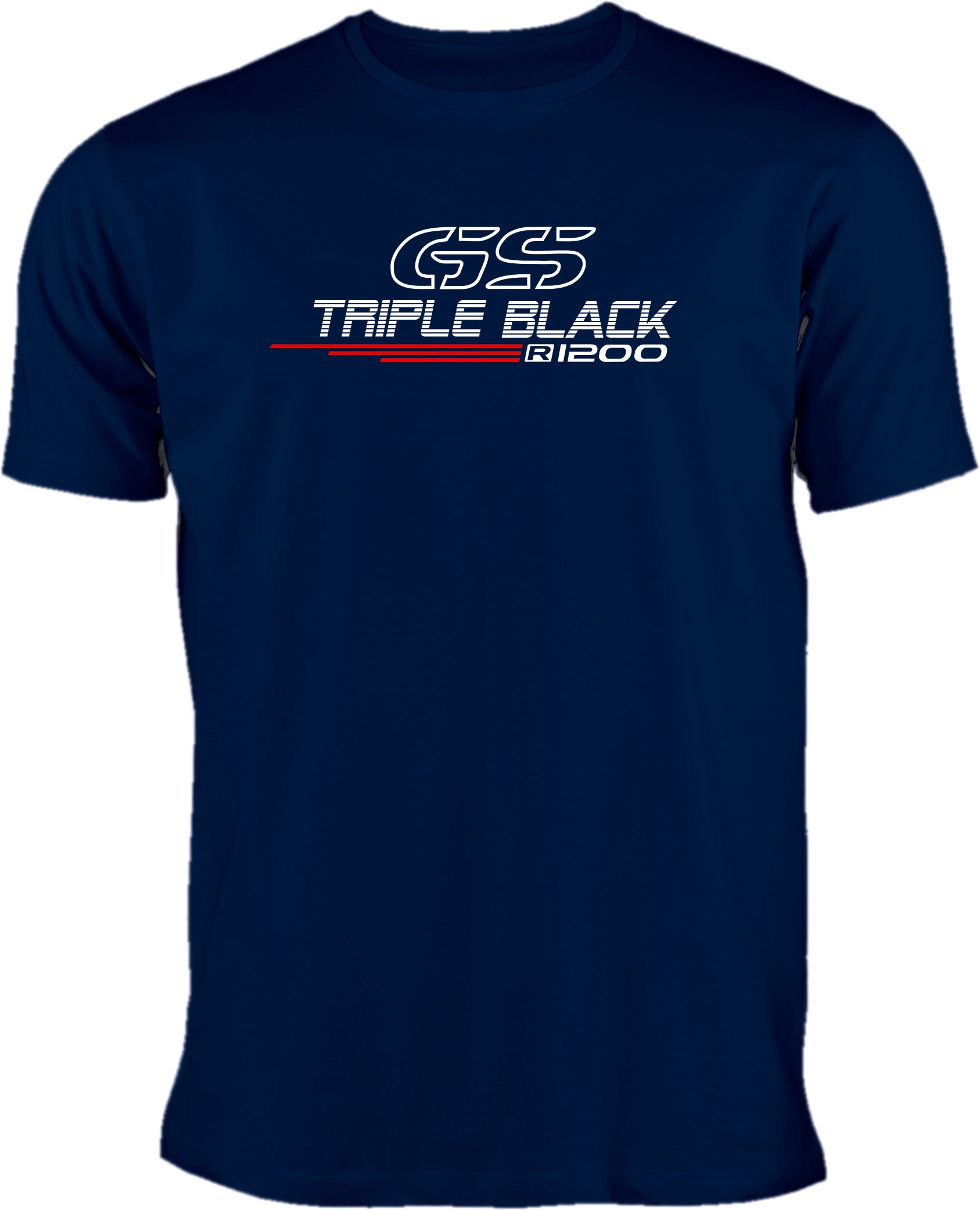 BMW R1200 GS Triple Black T-Shirt in 5  Farben