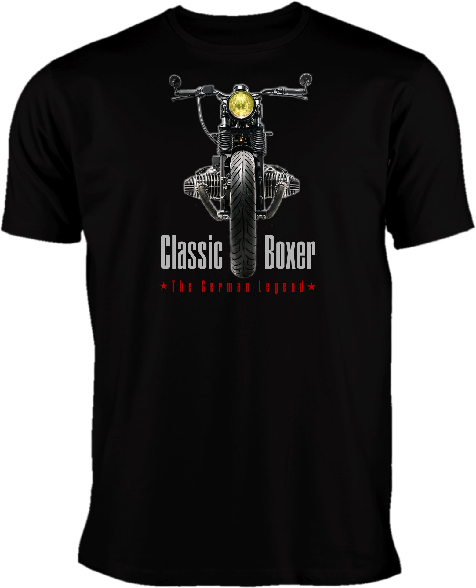BMW Boxer  schwarzes  T-Shirt