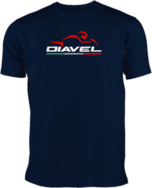 Ducati Diavel T-Shirt blau