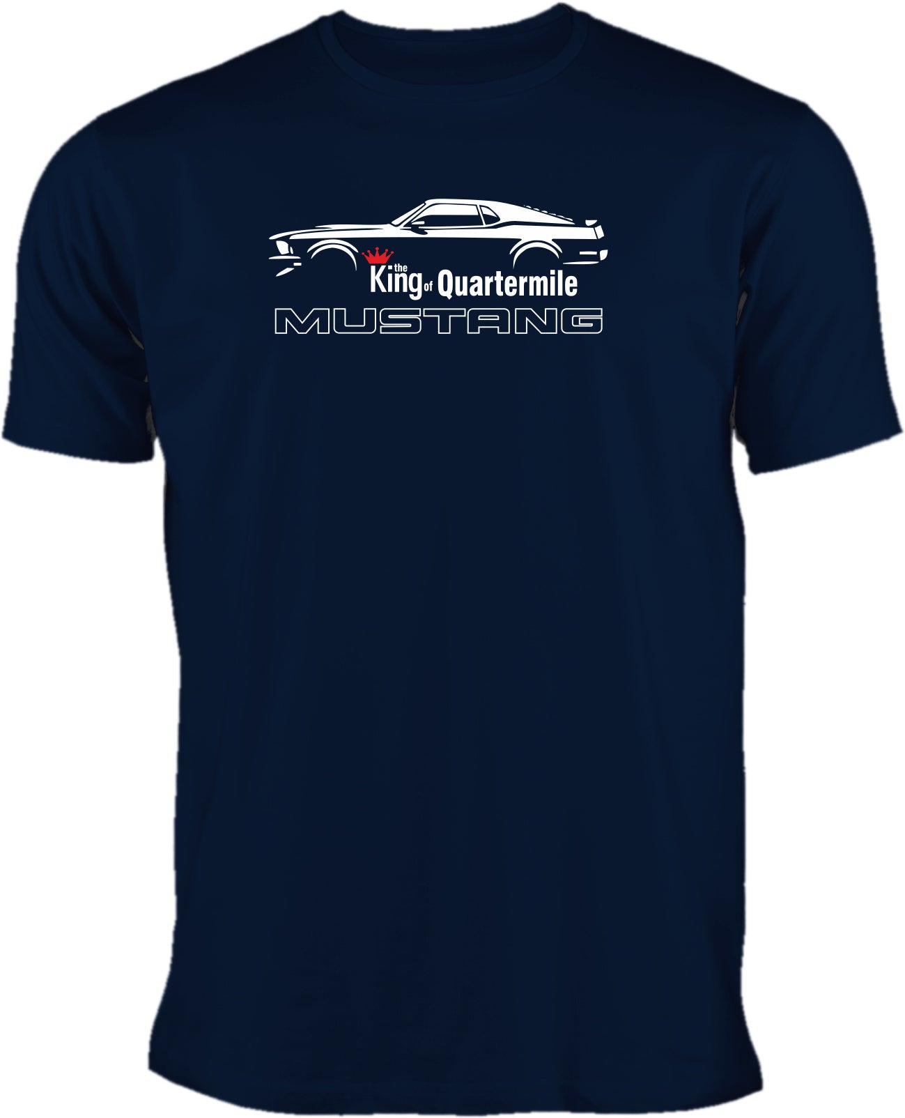 Ford Mustang T-Shirt blau