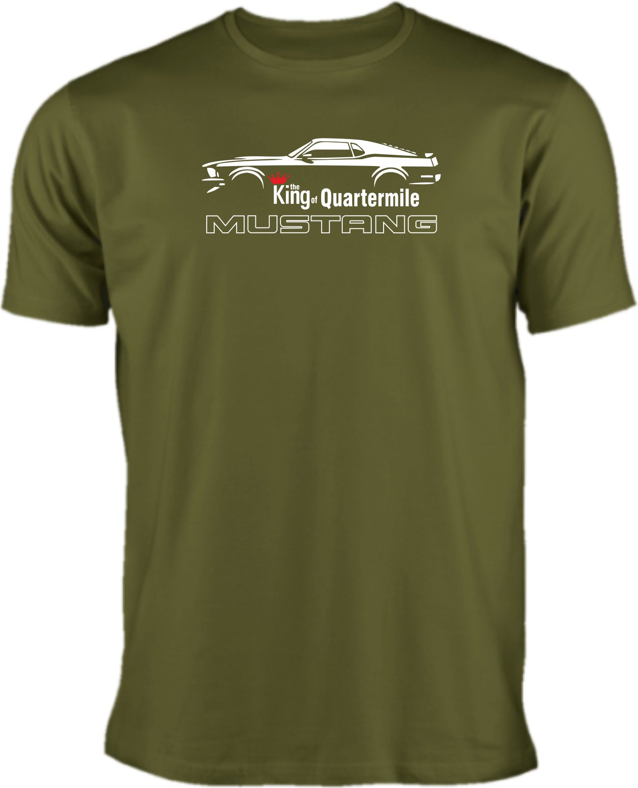 Ford Mustang T-Shirt olive