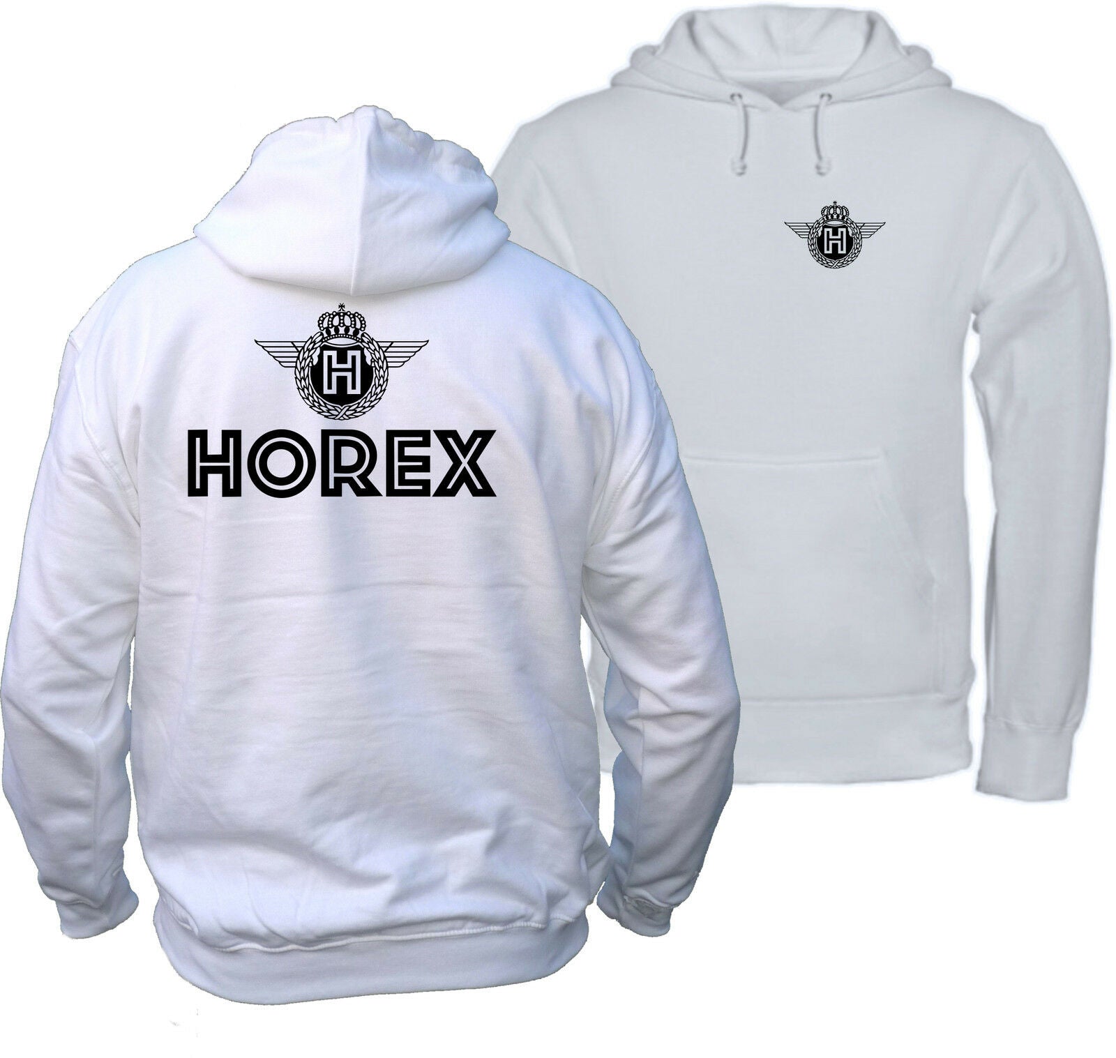 Horex Hoodie  weiß