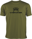 Jeep Cherokee T-Shirt olive