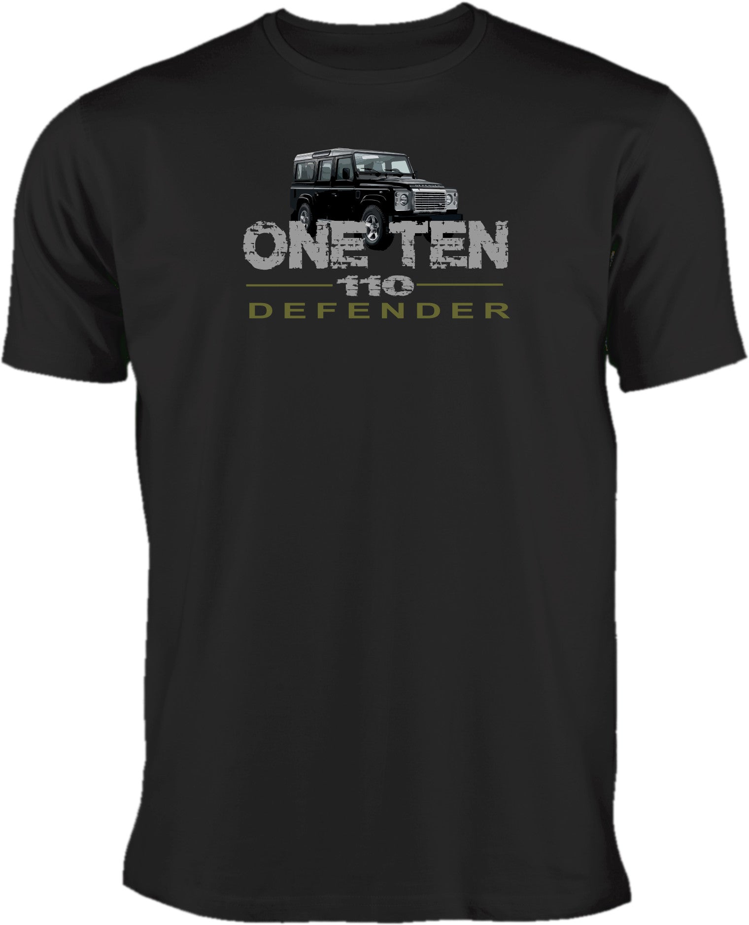 Land Rover Defender 110 T-Shirt schwarz