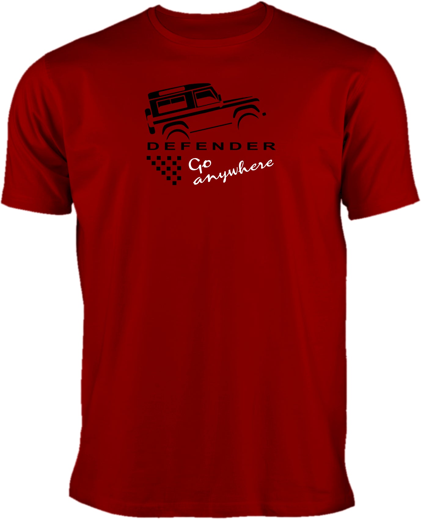 Land Rover Defender T-Shirt rot
