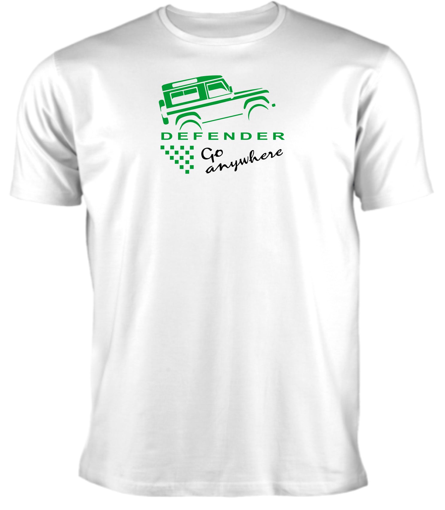 Land Rover Defender T-Shirt weiß