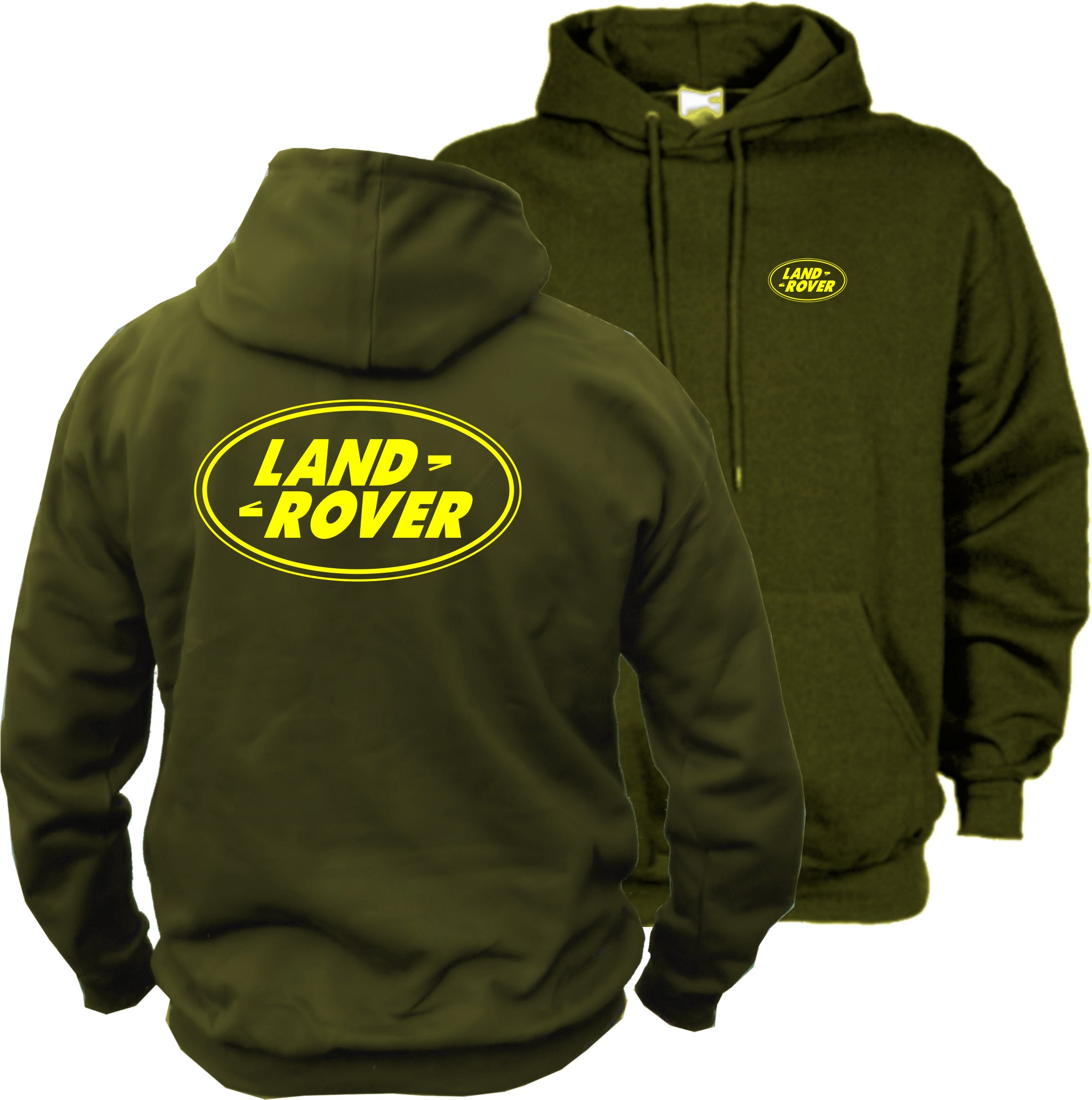Land Rover Kapuzenpullover olive