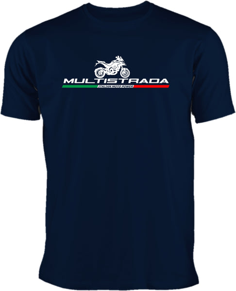 Ducati Multistrada T-Shirt blau