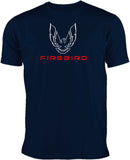  Pontiac Firebird blaues T-Shirt 