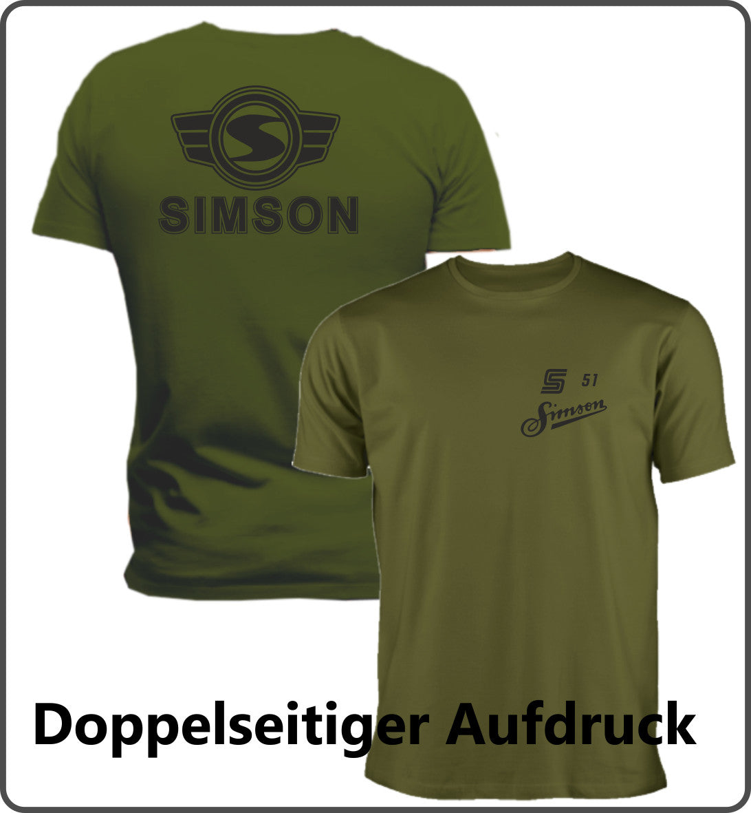 Simson T-Shirt olive