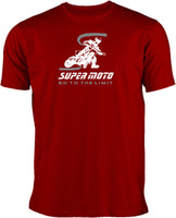 Supermoto T-Shirt rot