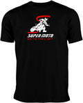 Supermoto T-Shirt schwarz