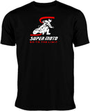 Supermoto T-Shirt schwarz