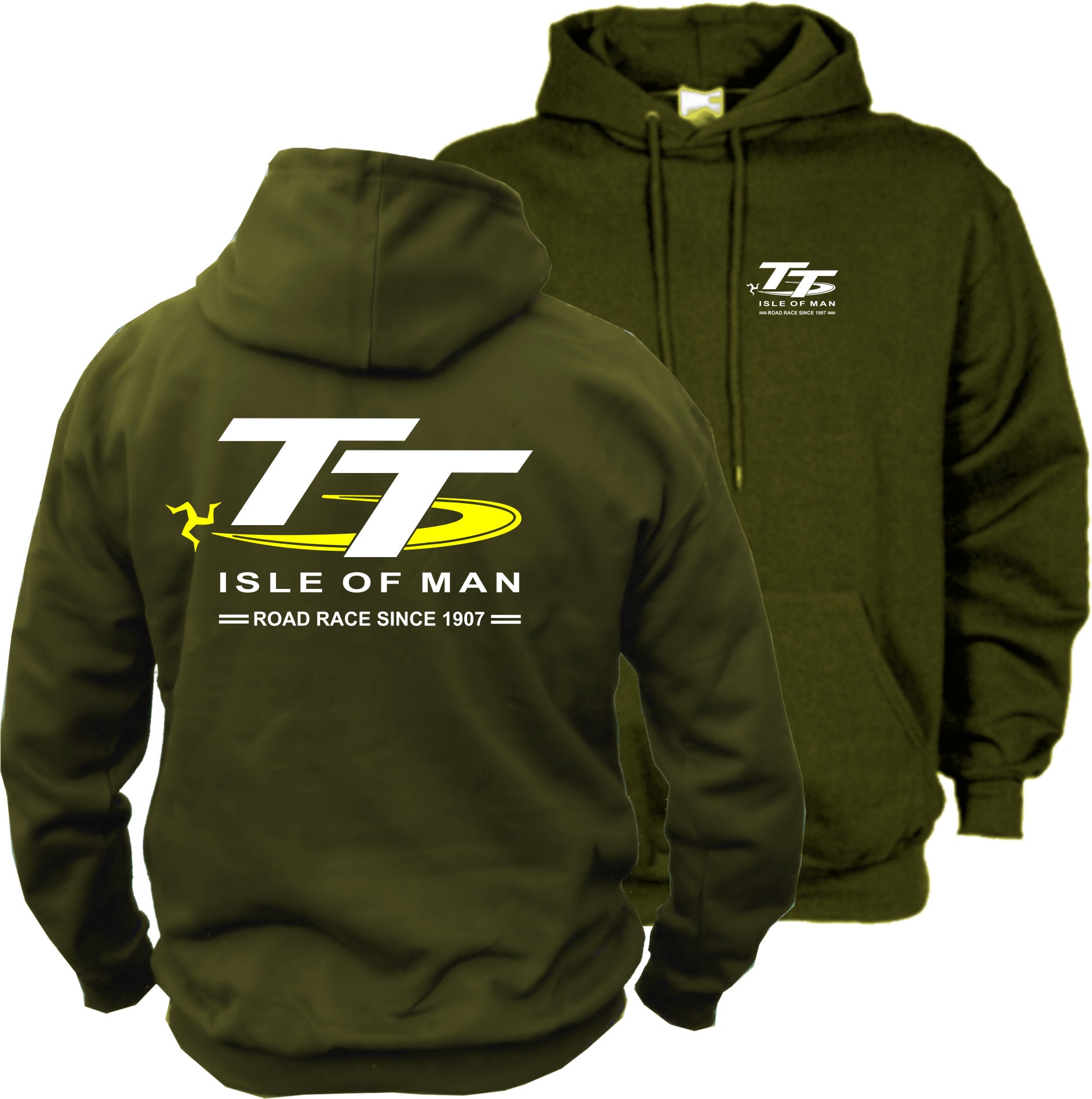 Isle of Man TT Legends Motorcycle Racing - Kapuzenpullover Motiv 1