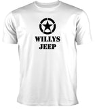 Willys Jeep T-Shirt weiß